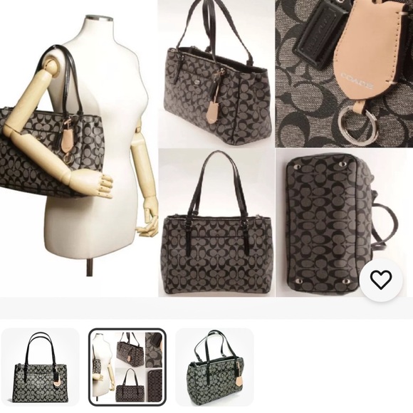 New w/Tag PEYTON Black SIGNATURE JORDAN 2 ZIP CARRYALL F24603 Below $378 Retail - Picture 3 of 8